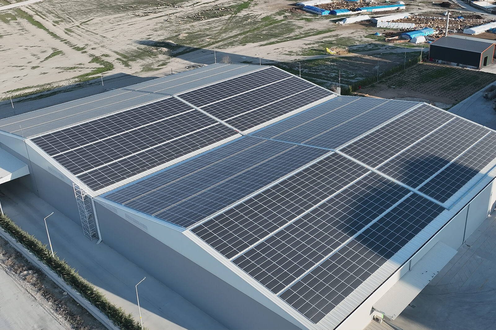 Toprak Tarım Tatlıcak Roof Solar Power Plant Installation