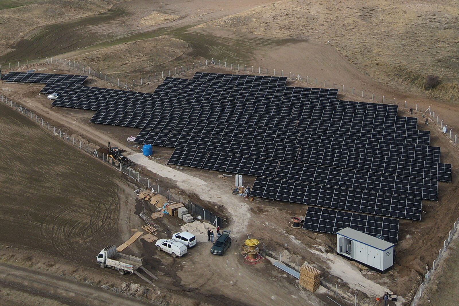 Aydın Publishing Beyceğiz Land Solar Power Plant Installation