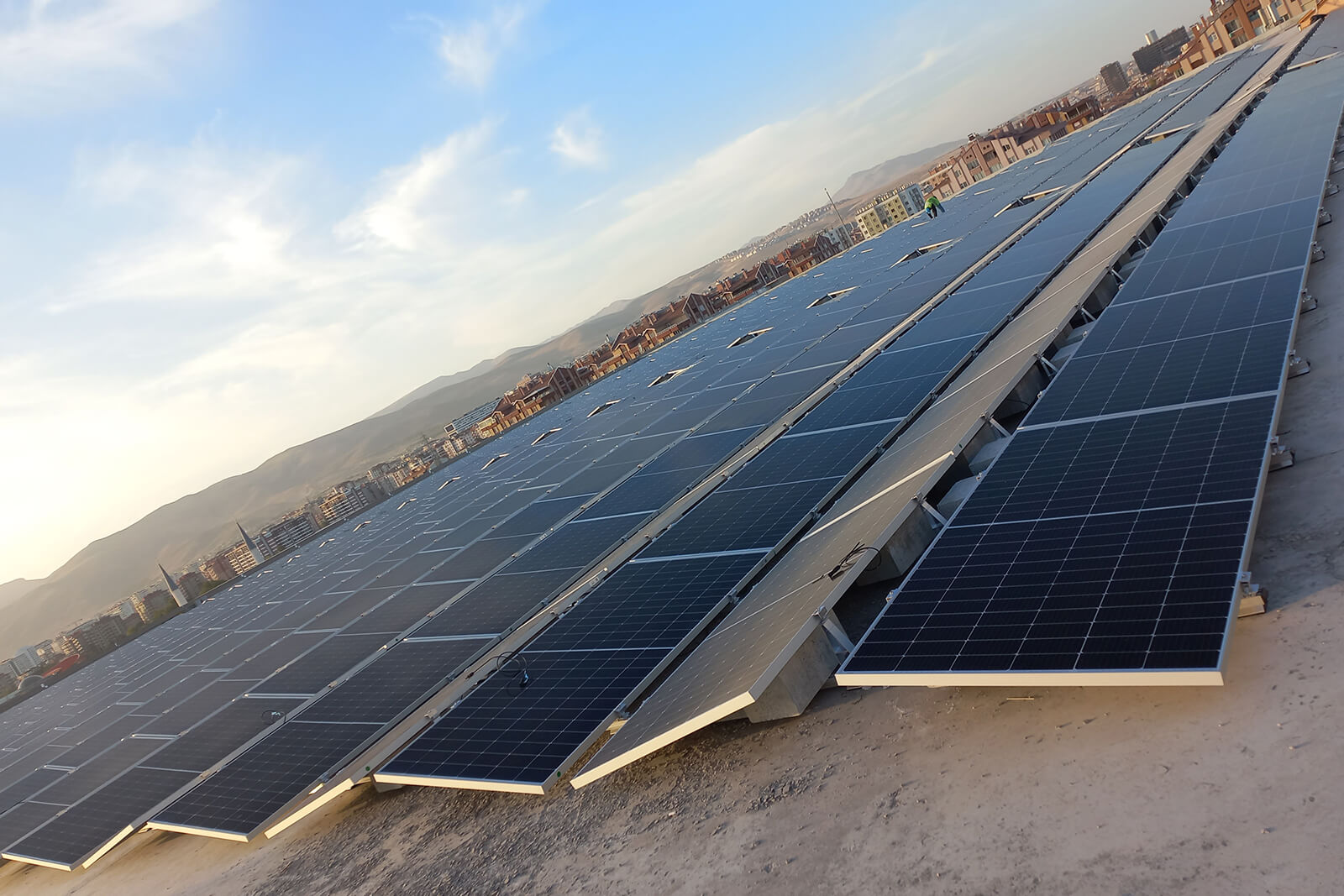 Selcuk Ecza Roof Solar Power Plant Installation