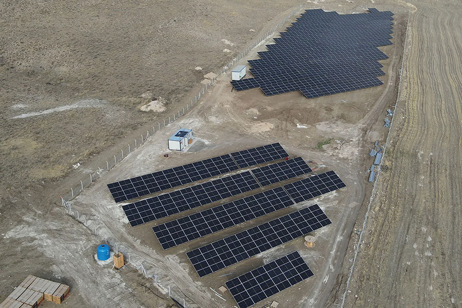 Aydın Publishing Çimenceğiz Land Solar Power Plant Installation